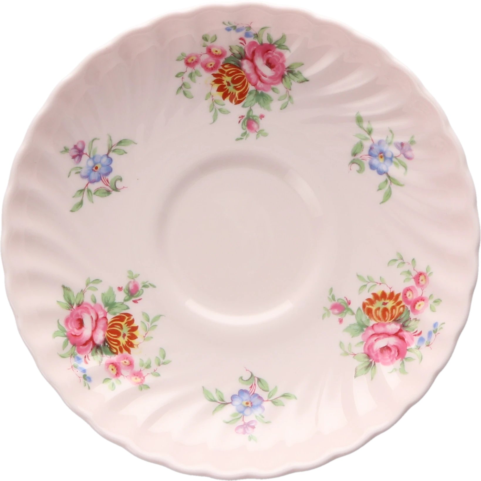 Minton Rosetta - Pink Tea Saucer | We'll find it for you | Chinasearch