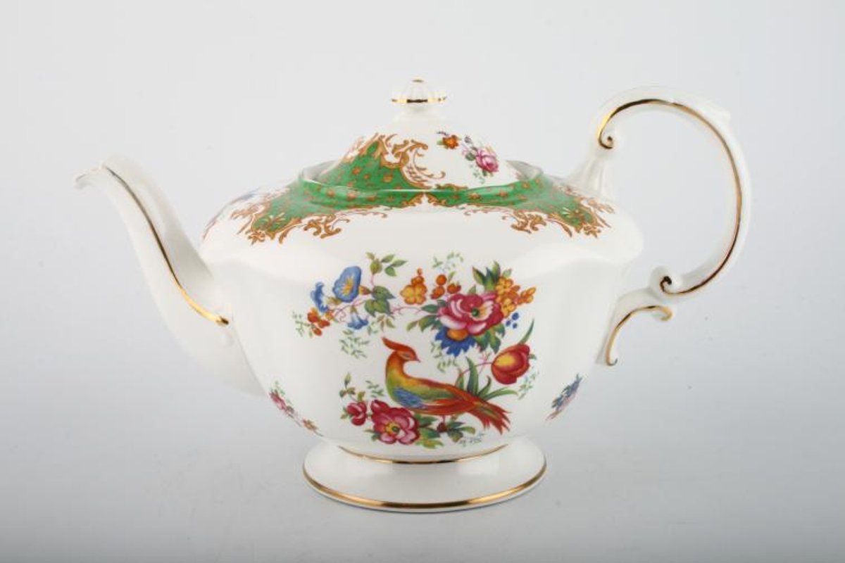 Paragon Rockingham Paragon Rockingham - Green Teapot | We'll find it for you | Chinasearch
