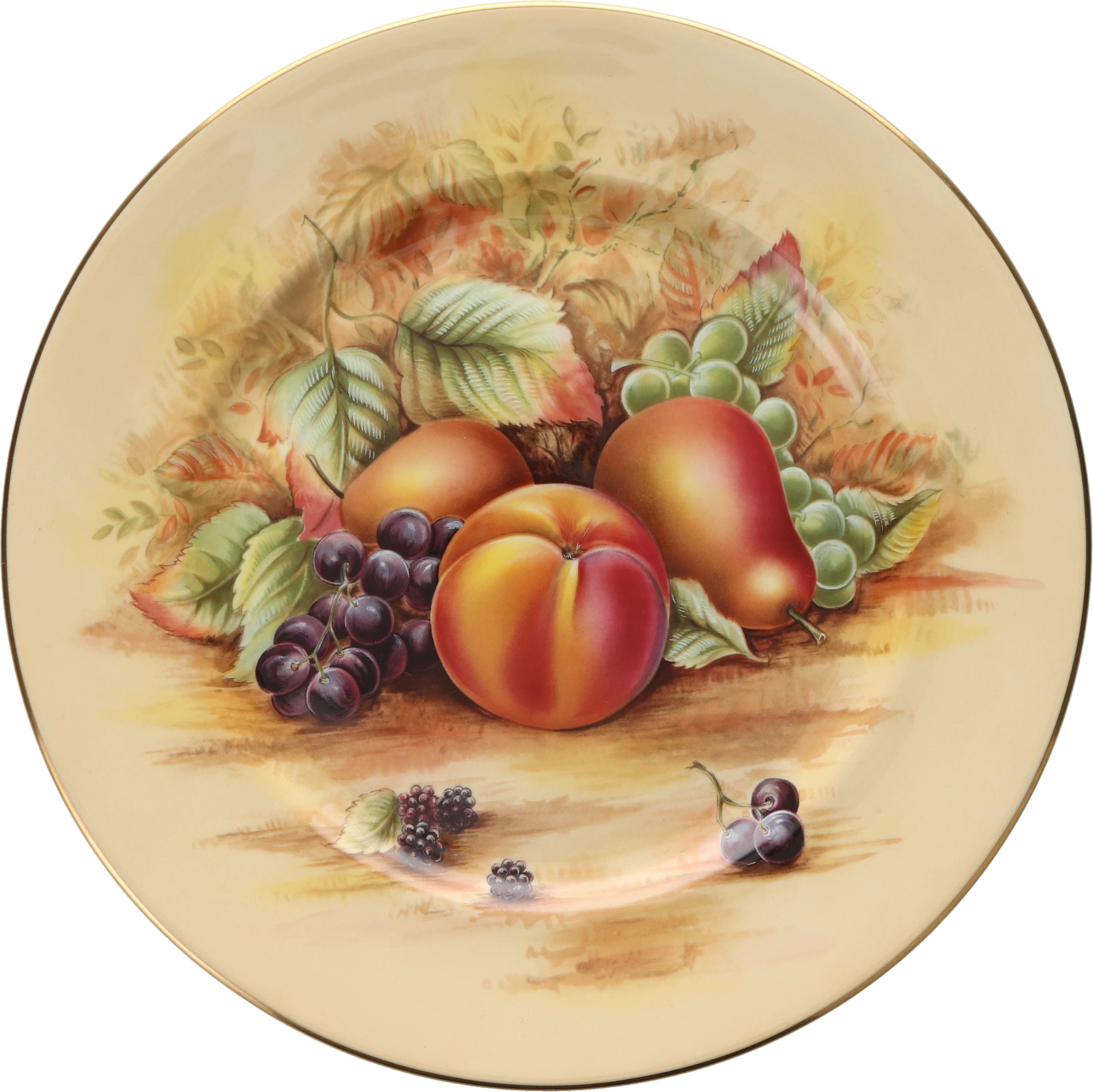 Aynsley Orchard Gold Dinner Plate | Chinasearch