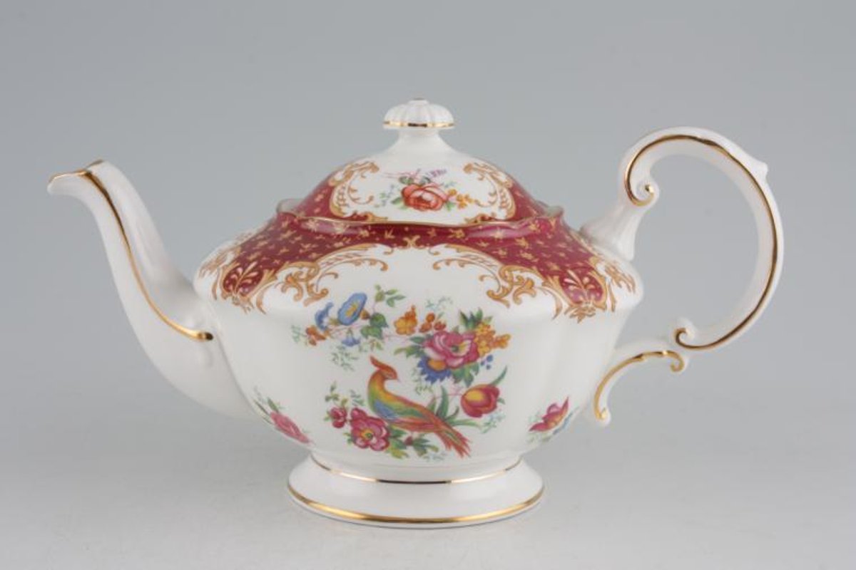 Paragon Rockingham Paragon Rockingham - Red Teapot | We'll find it for you | Chinasearch