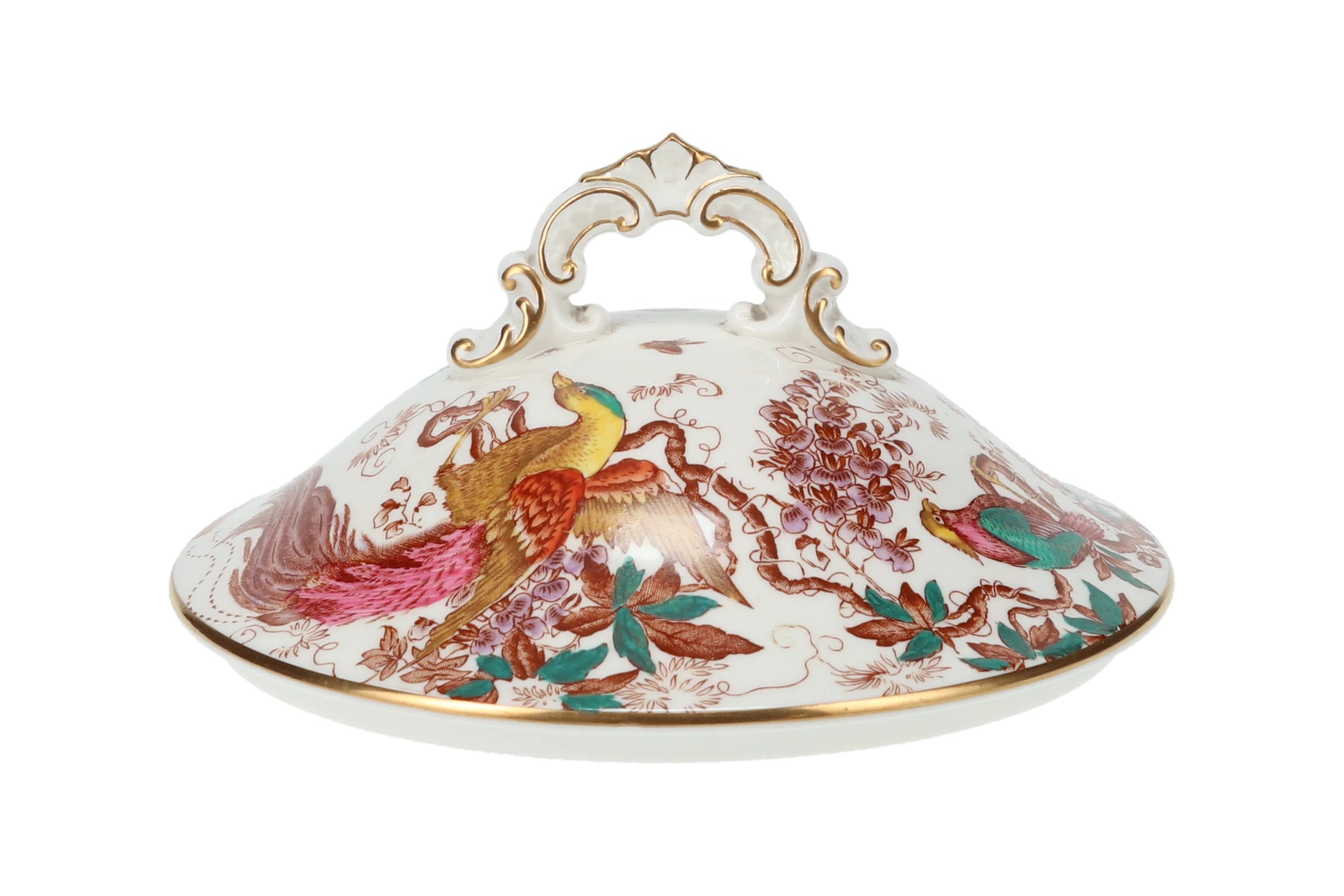 Royal Crown Derby Olde Avesbury Sauce Tureen Lid | Chinasearch