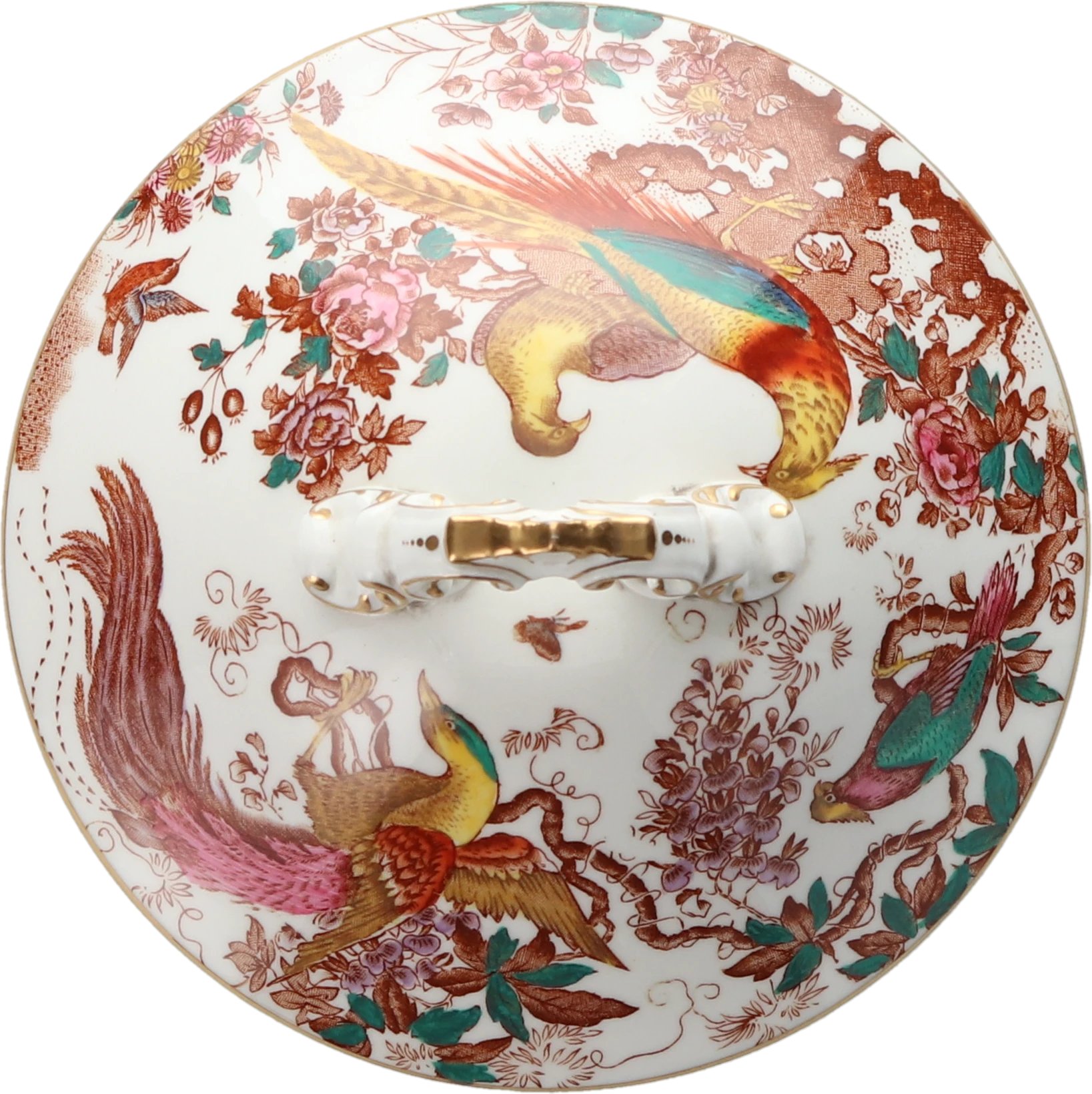 Royal Crown Derby Olde Avesbury Sauce Tureen Lid | Chinasearch
