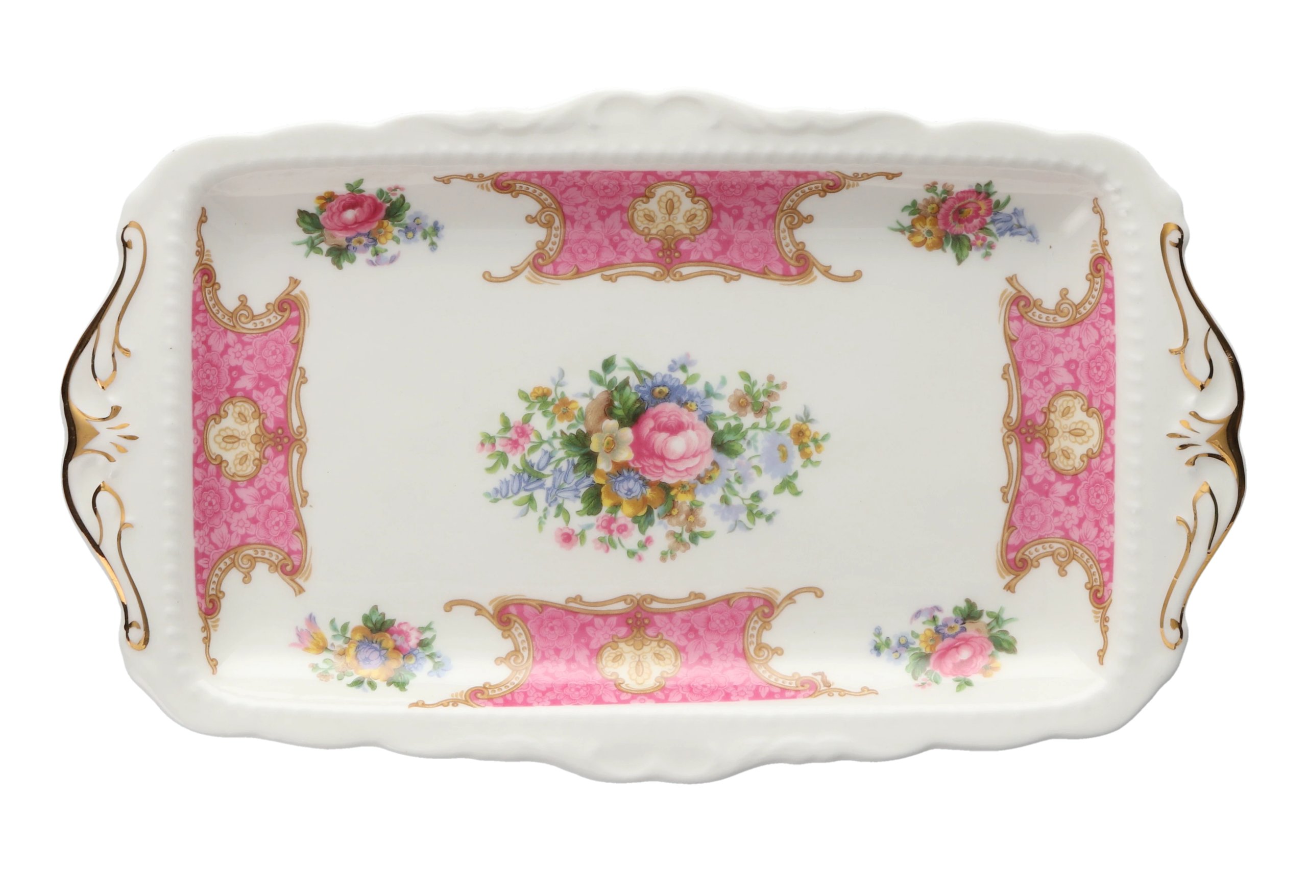   レディカーライルサンドウィッチトレイ Royal Albert Lady Carlyle Sandwich Tray | We'll find it for you