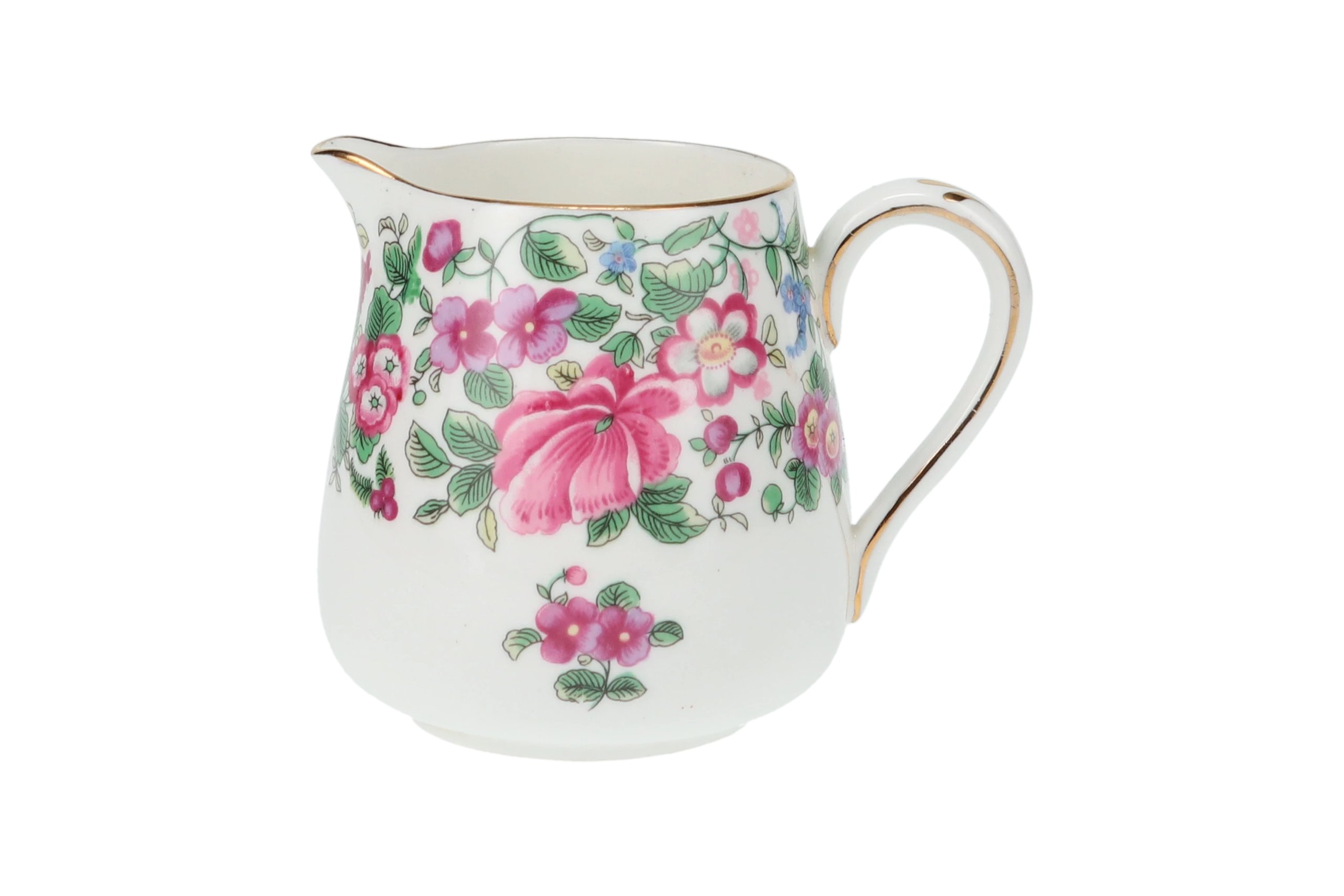 Crown Staffordshire Thousand Flowers Milk Jug | Chinasearch