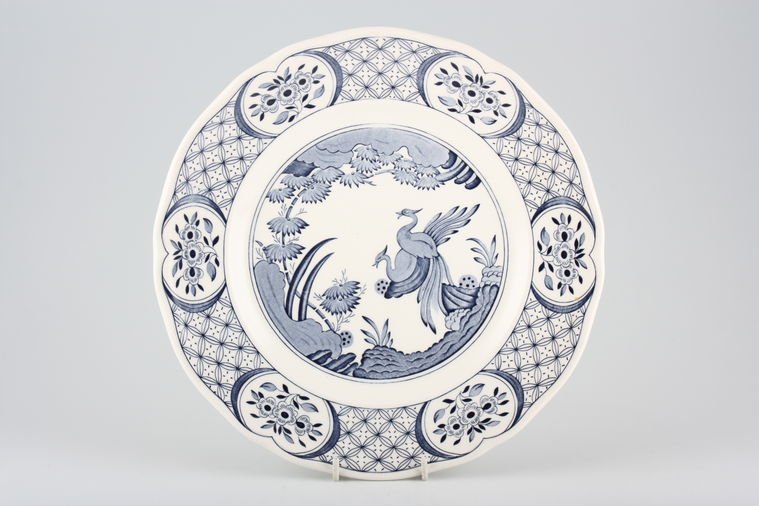 *old  ❀ ビンテージブルー 18cm plate (a) Furnivals Old Chelsea - Blue Dinner Plate | We'll find it for you