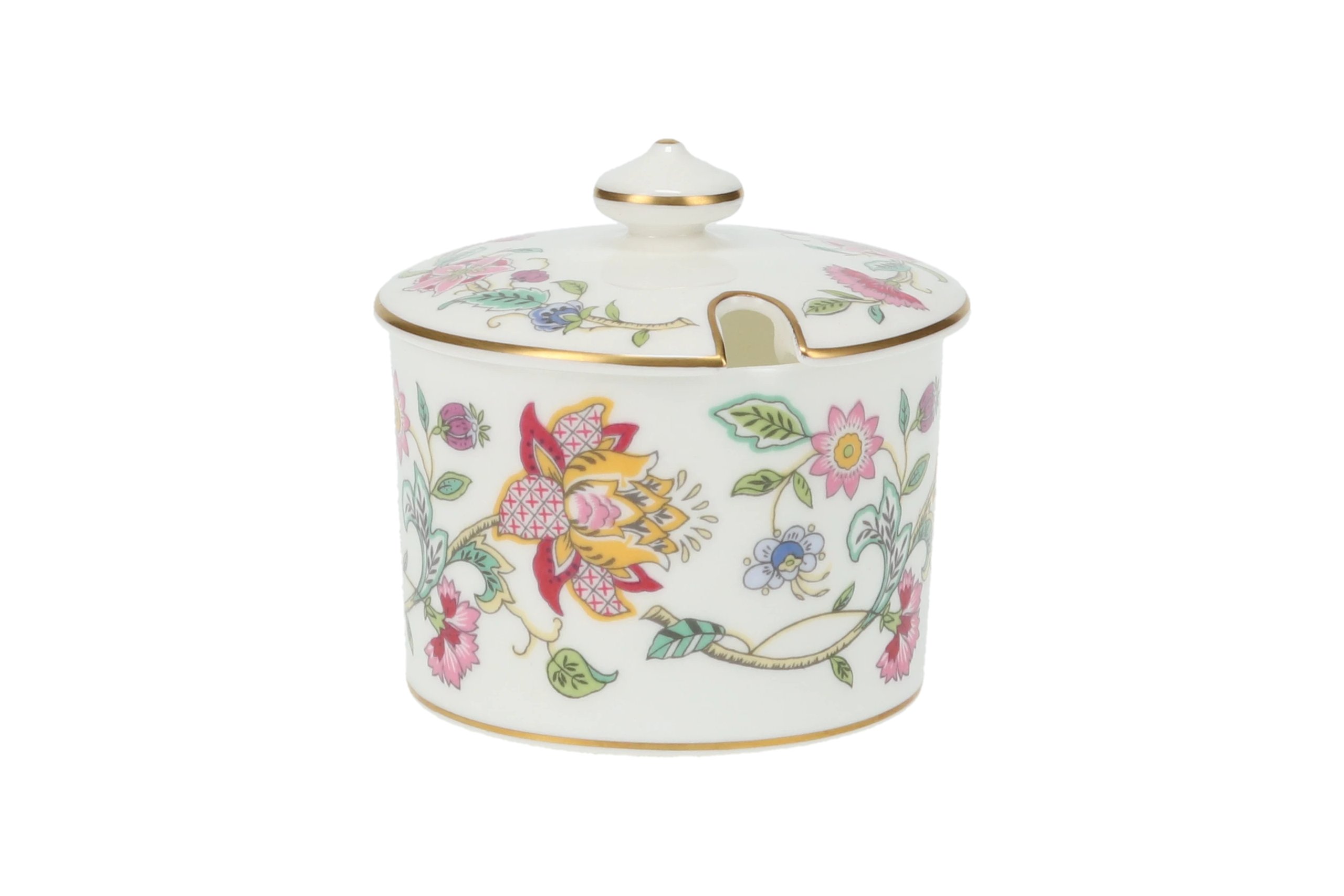 Minton Haddon Hall - Gold Edge Jam Pot + Lid | We'll find it for