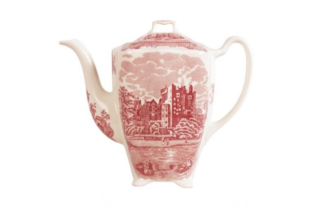 Johnson Brothers Old Britain Castles - Pink Coffee Pot | We