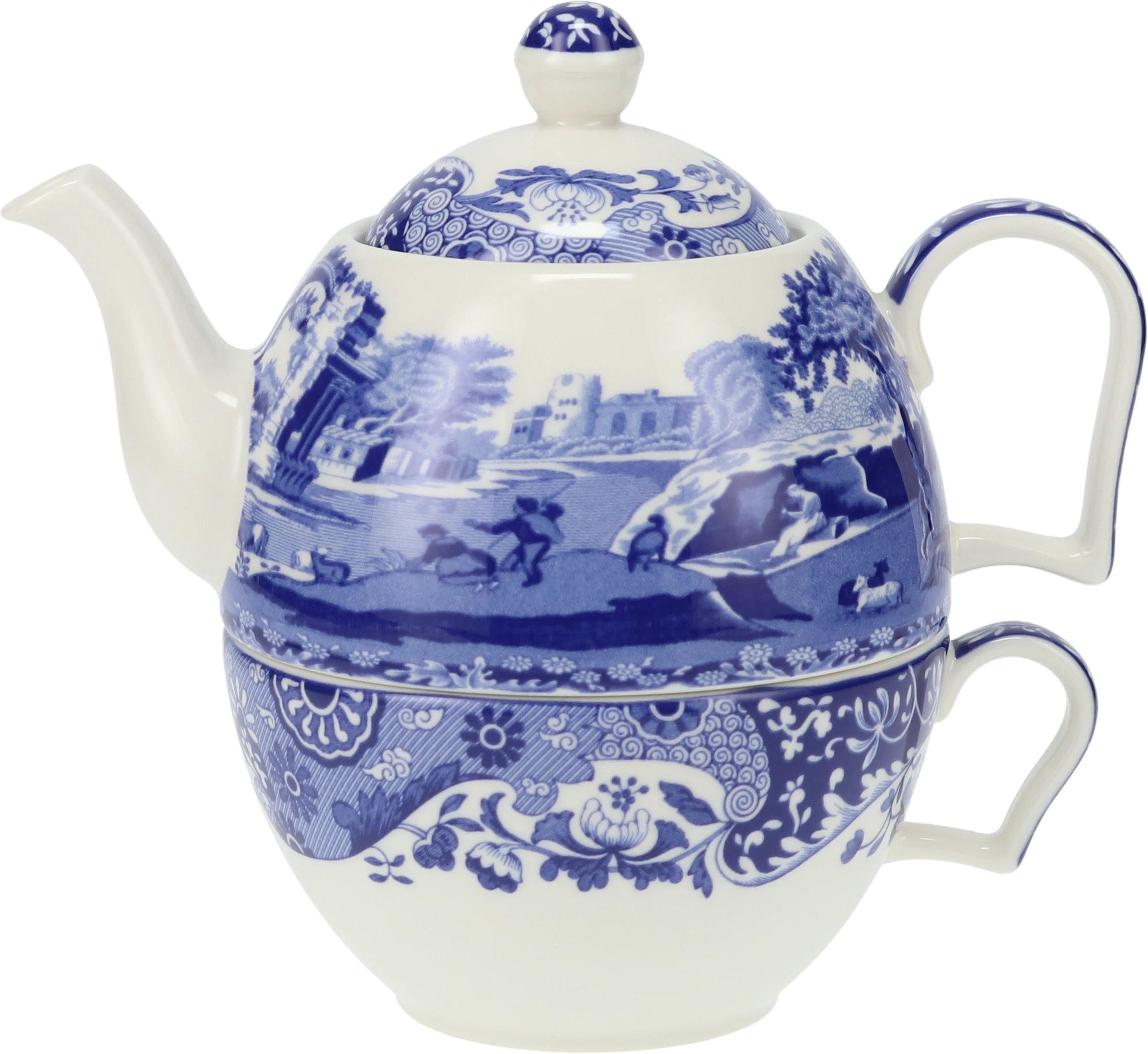 ブルーイタリアン ティーポット TEA FOR ONE スポード　spode Spode Blue Italian Tea For One | We'll find it for you | Chinasearch