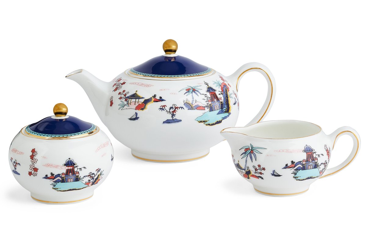 Wedgwood Wonderlust 3 Piece Tea Set | Chinasearch