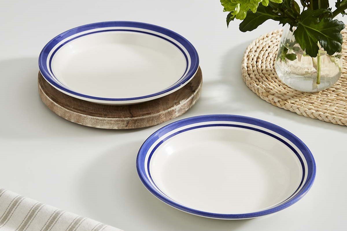 Portmeirion Potter's Stripe Blue Side Plate | Chinasearch