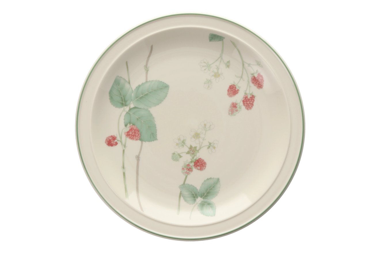 Wedgwood Queensware Raspberry Wedgwood Raspberry Cane - Sterling Shape Dinner Plate | Chinasearch