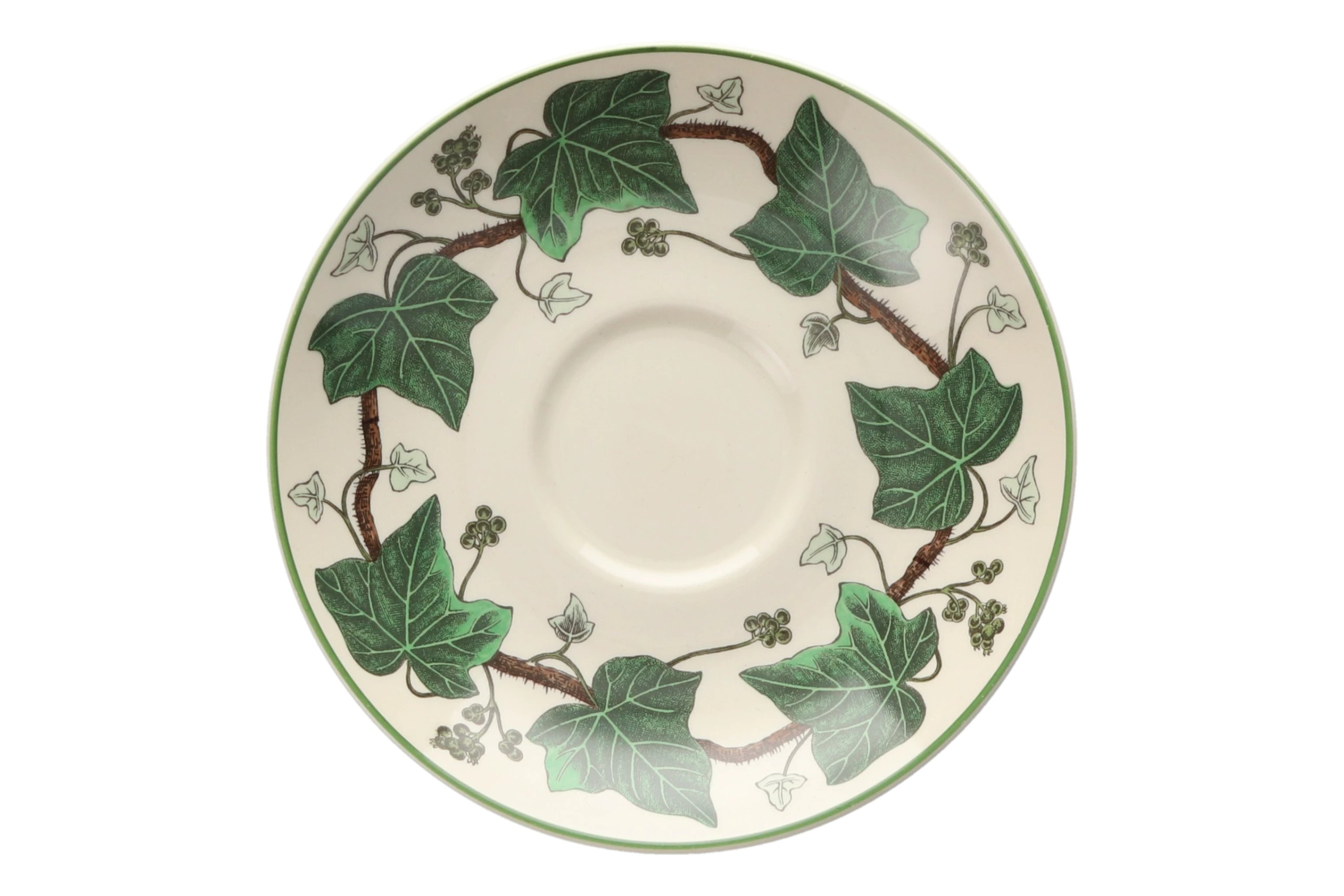 Wedgwood Napoleon Ivy - Green Edge Tea Saucer | Chinasearch